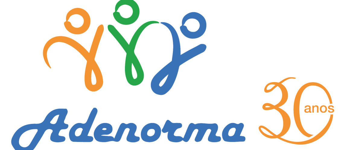 logo adenorma 30 anos